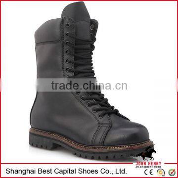 German style Genuine leather goodyear welt Military boots