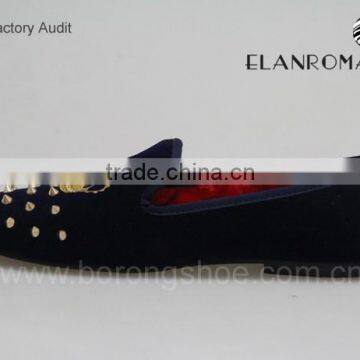 Slip-on Rivet and Embroidery Men Loafers Shoes Flat Velvet Loafer for Men Quality Choice Most Popular photo-5