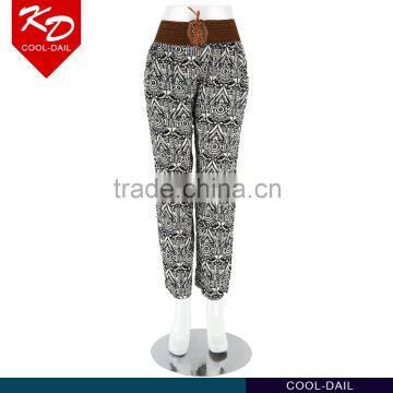 2016 latest Aztec harem pants loose fit ankle pants palazzo pants versatile yoga jogging running jogger pants