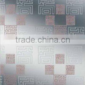 frosted glass/partition sliding door glass/decorative glass