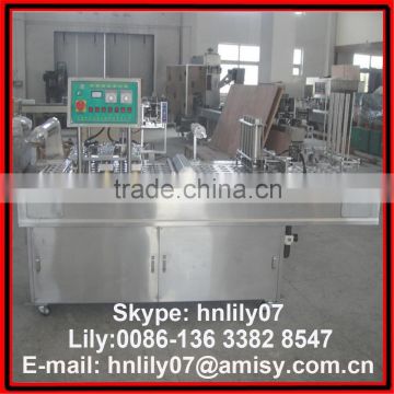 (website: hnlily07) 2 Cups Stainless Steel Automatic Filling and Sealing Machine for Pudding Jelly