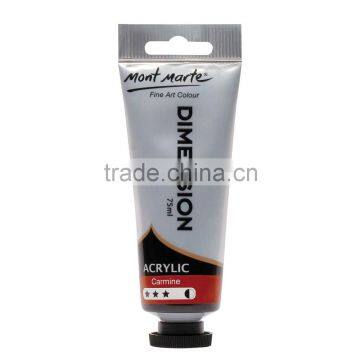 Mont Marte Dimension Acrylic Paint 75mls - Carmine