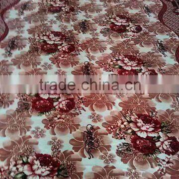 high quality 100% polyester flannel/coral fleece fabric