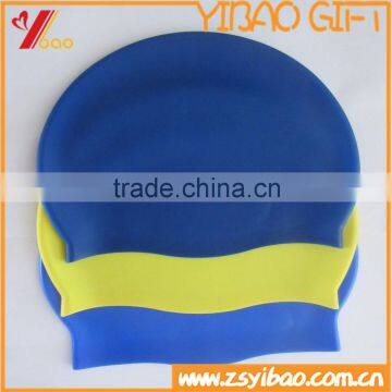 Flexible Durable Waterproof Silicone Swimming Hat/Silicone Swim Cap