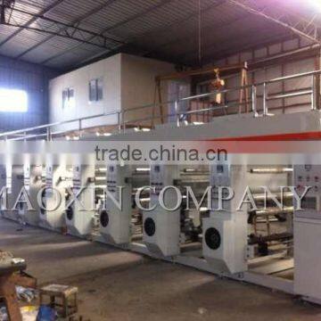 Nine Color Fully Automatic Electronic Shaft High Speed Gravure Plastic Printing Machine photo-3