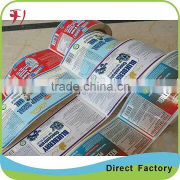 waterproof vinyl adhesive label,adhesive logo label ,candy packaging label