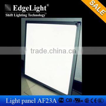 Edgelight AF23A flat led panel , 900mAh led panel frame aluminum , white/warm white/cool white , UL LED panel lights