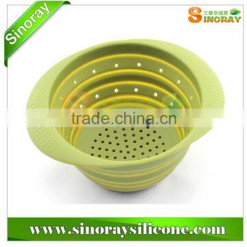 Eco-friendly Silicone Colander from Sinoray