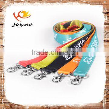 Heat transfer printing bulk cheap subliamtion lanyard with no minimum order