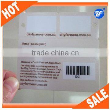 Hot Sell Cr80 Key Ring Plastic Card With Punch Hole photo-6
