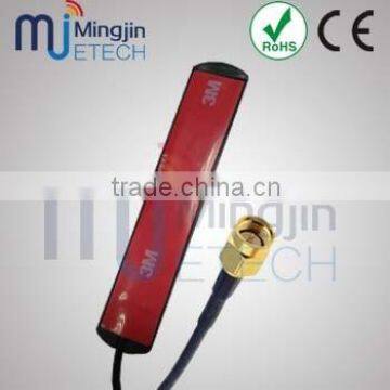 GSM Antenna flat SMA RG174 3m