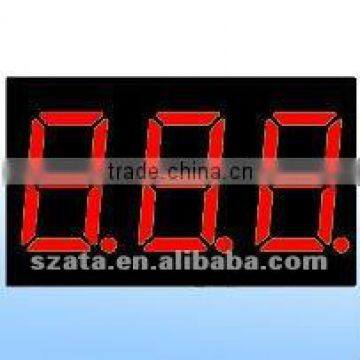 cheap price!!! red color 0.28 inch 7 segment led display 3 digit