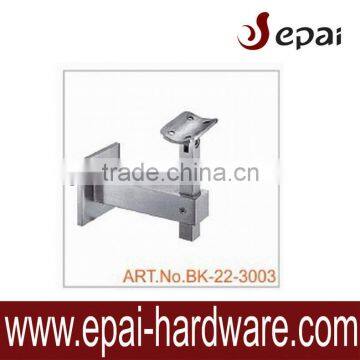 Square Stainless steel adjustable pipe fittings for Balustrade