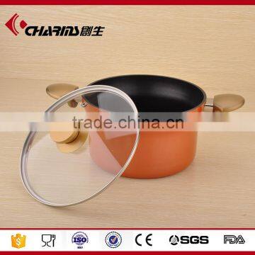 8PCS Portable Non-stick Non-toxic Coating Aluminum Cookware Set photo-2