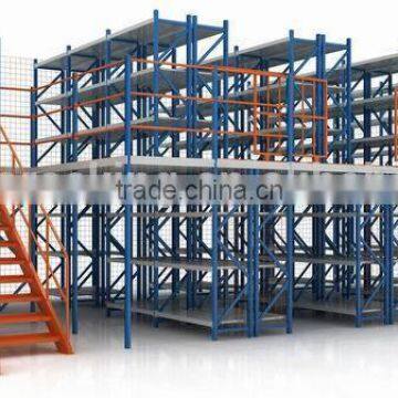 Pallet mezzanine racking System