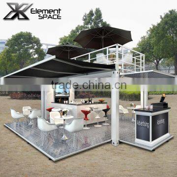 Hydraulic System 20ft Shipping Container Cafe Design/ Pop-Up Mobile Cafe Container for Sale Quality Choice photo-3