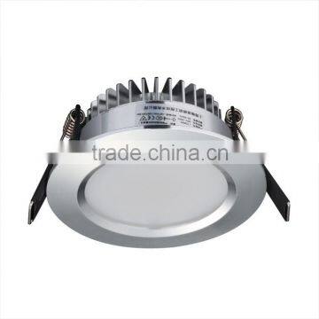 HTD685 5w Silver lamp led down light 6000-6500k cool white 270lm for home