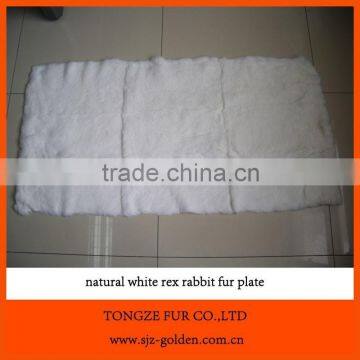 Hot Selling High Quality Rex Rabbit Fur Skin Plate