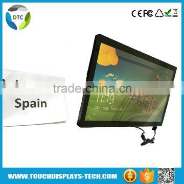 Best sell 24 inch industrial open frame touch screen monitor for touch screen kiosk