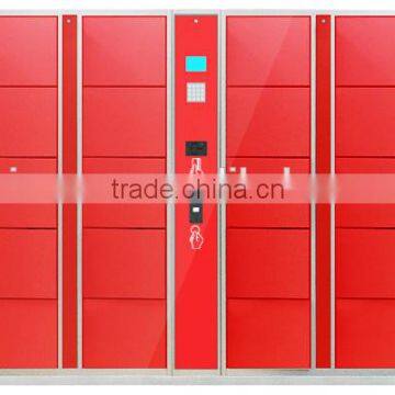 Staff indoor metal package electronic for commercial storage lockers