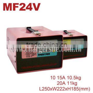 12V/24V 10A 15A 20A Microcomputer Car Battery Charger for Golf Car Sweeper