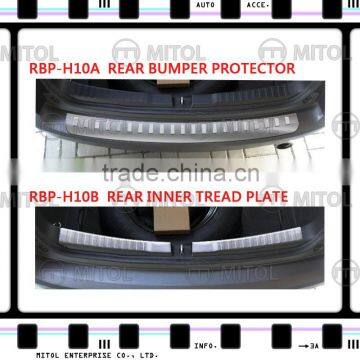 For HONDA CRV Rear Bumper Protector, Door Sill Plate, Door Sill Scuff Plate