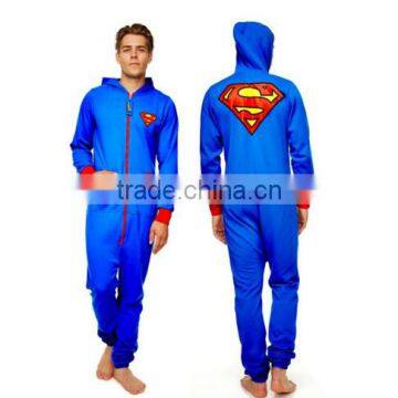 Wholesale Superman Jumpsuit Onesie Pajamas