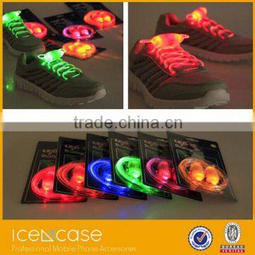 Water proof colorful platube led shoelaces shoe lace bracelet funky shoelaces