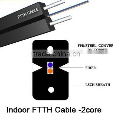 2Core FTTH Fiber Optical Cable,2Core FTTH optical fiber cable