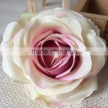 China Cheap Custom Wedding Artificial Rose Flower,Fabric Flower For Wedding Decoration photo-4