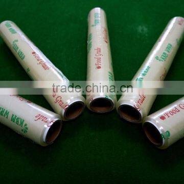 300mm*350m food grade pvc cling film food wrap fruits packaging