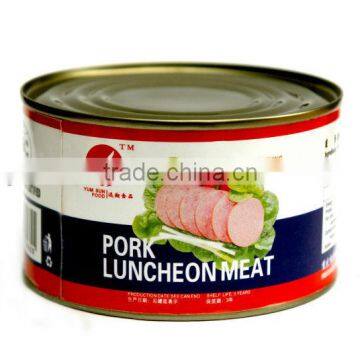 Canned pork luncheon meat