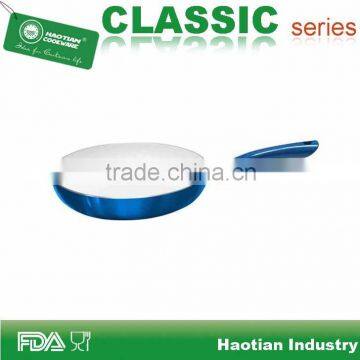 10'' Metallic finish fry pan blue clor