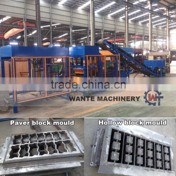 Low investment QT4-18 fully automatic block machine brick machine