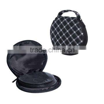 Personal Leather CD DVD Storage Case With Handle