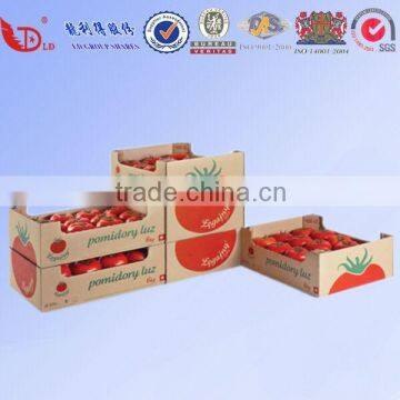 Corrugated Flat Folding Lid Fruit Delivery Carton Box photo-5