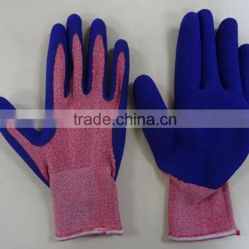 latex coated gardenging glove, latex gloves, latex hand gloves