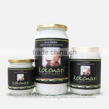 Organic Virgin Coconut Oil - Cold pressed - RAW