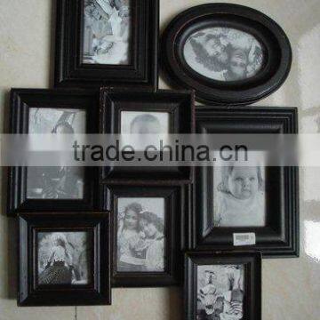 Antique artistic wooden photo frame