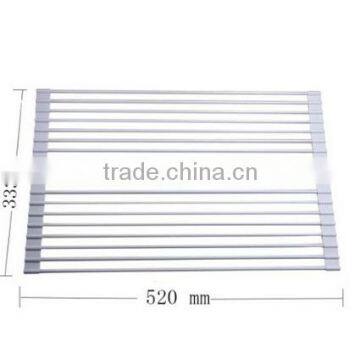 Hot Sell Stainless Steel Folding Dish Rack photo-2