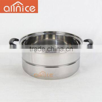 Double Layer Stainless Steel Steamer Pot Steam Cooker photo-6