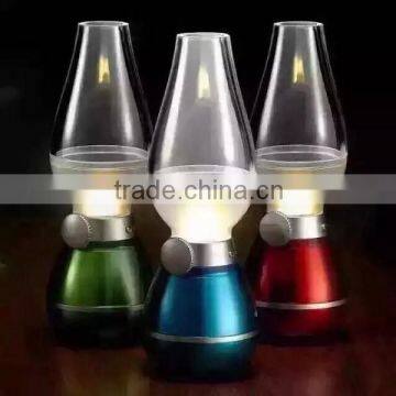 Rechargeable Blowing Controlled Led Retro Oil Lantern Lamp