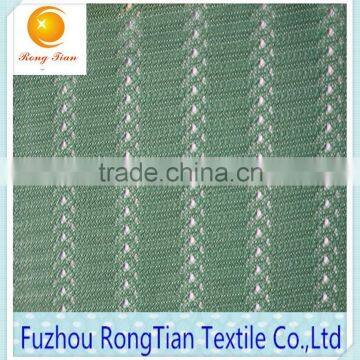 100 polyester knitted fabric mesh fabrics for apparel