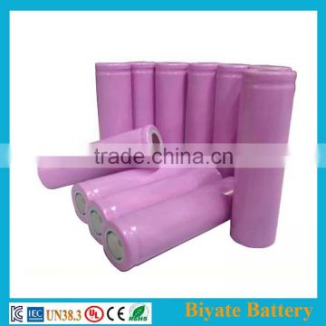 china manufacturer li-ion battery 3.7v cell 18650-2200mah