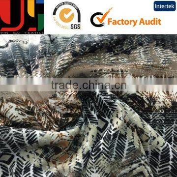 2015 new design lycra spandex print fabric for dress