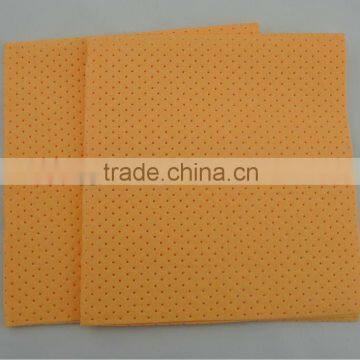 Nonwoven PU coated synthetic chamois car wash cloth