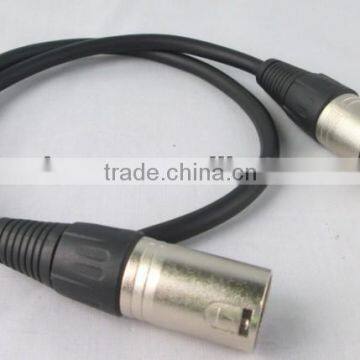 3pin XLR Male to 3pin XLR female microphone cable