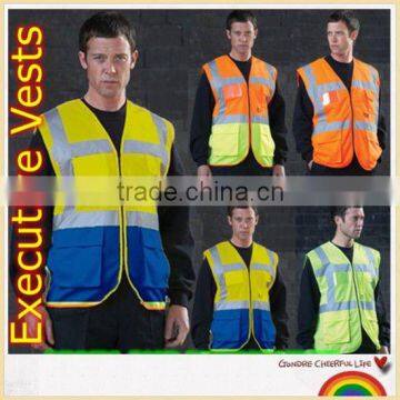 Multifunction hi viz executive security vest