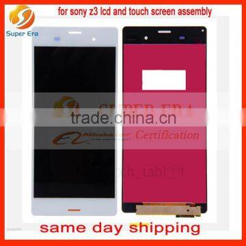 original for sony xperia z3 lcd monitor assembly with touch screen perfect using