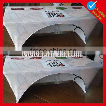 elastic polyester stretchable table cover